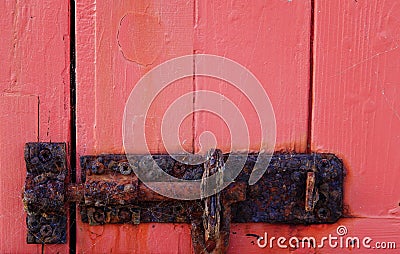 Rusty bolt Stock Photo