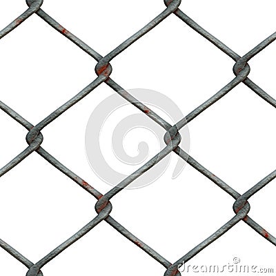 Rusty Chainlink Stock Photo