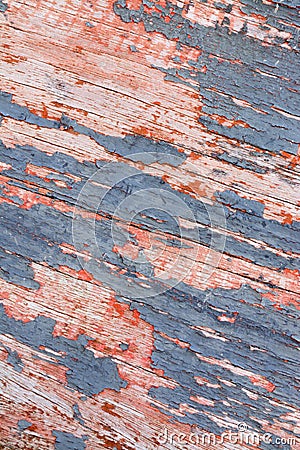 Rusty colorful wooden background Stock Photo