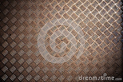 Rusty diamond metal texture Stock Photo