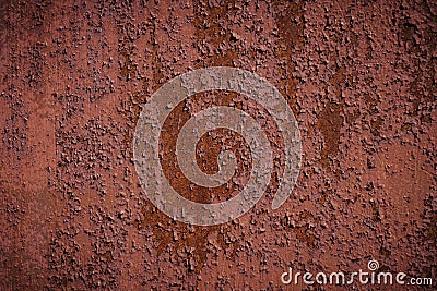 Rusty fence wall with divorce texture blurred spots Stock Photo