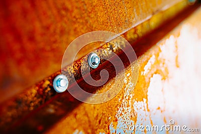 Rusty Grunge Aged Grey metal Texture Stock Photo