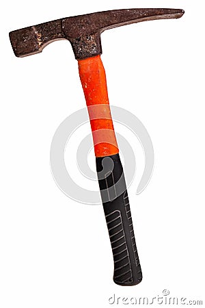 Rusty hammer. Stock Photo