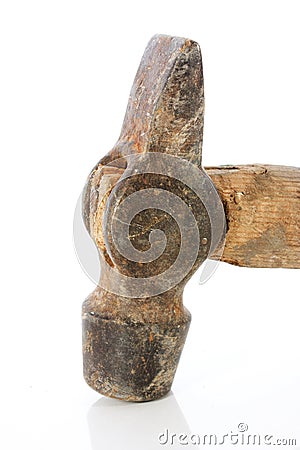 Rusty hammer Stock Photo