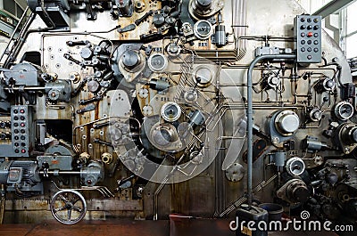 Rusty Mechanism Stock Photo