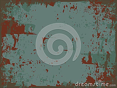 Rusty metal Vector Illustration