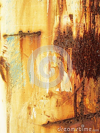 Rusty metal grunge background. Rusted steel tin abstract pattern Stock Photo