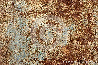 Rusty metal panel texture Stock Photo