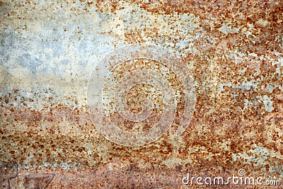Rusty metal panel texture Stock Photo