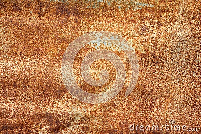 Rusty metal panel texture Stock Photo