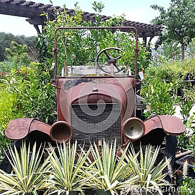 Rusty Old Car Editorial Stock Photo