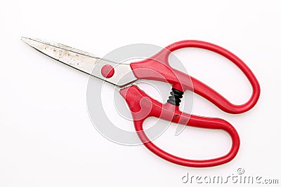 Rusty scissors Stock Photo