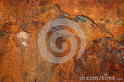 Rusty steel background Stock Photo