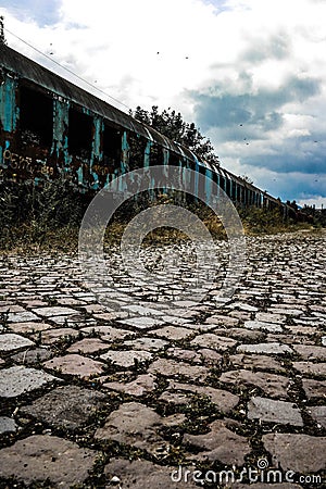 Rusty train no3 Stock Photo