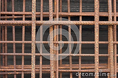 Rusty Wire Stock Photo