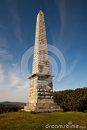 Rutherford Monument, Dumfries and Galloway, Scotland Stock Photo