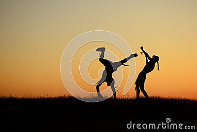 Ruthless, hard-farted sport Stock Photo