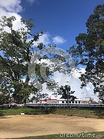 The Ruwanwelisaya Stupa â€“ Anuradhapura in Sri Lanka Editorial Stock Photo