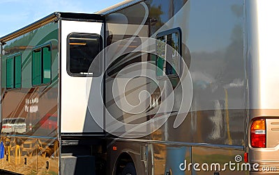 Rv and Camping Show Stock Photo