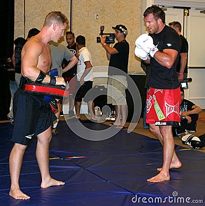 Ryan Bader UFC Fighter Editorial Stock Photo