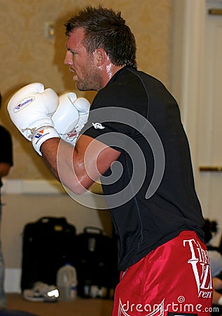 Ryan Bader UFC Fighter Editorial Stock Photo