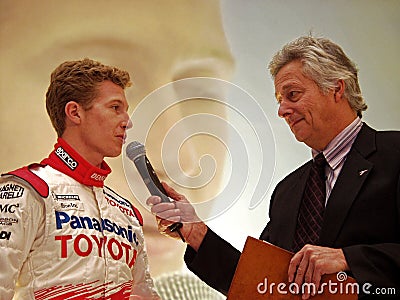 Ryan Briscoe, Toyota F1 test driver (2004) Editorial Stock Photo