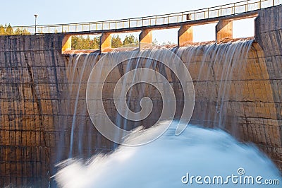 Rybniza Jezero Dam Stock Photo