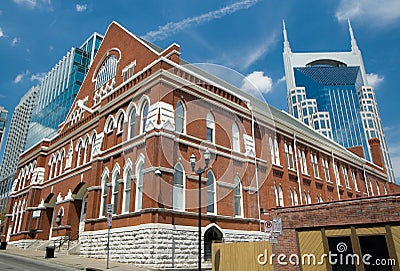 Ryman Auditorium, Nashville, Tennessee Stock Photo