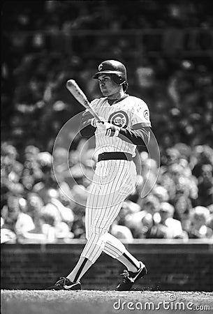 Ryne Sandberg Chicago Cubs Editorial Stock Photo