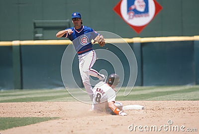 Ryne Sandberg, Chicago Cubs Editorial Stock Photo