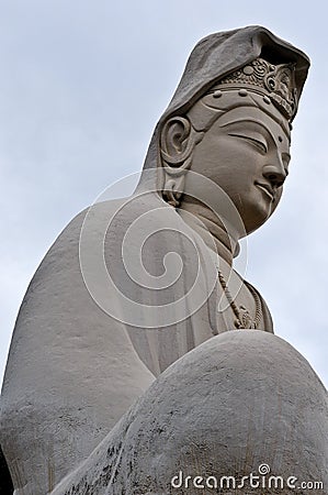 Ryozen Kannon WWII Memorial Shrine, Kyoto, Japan Stock Photo