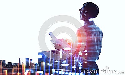 In rythm of modern business Stock Photo