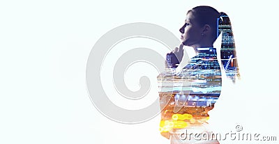 In rythm of modern business Stock Photo