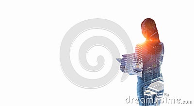 In rythm of modern business Stock Photo