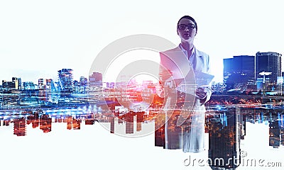 In rythm of modern business Stock Photo