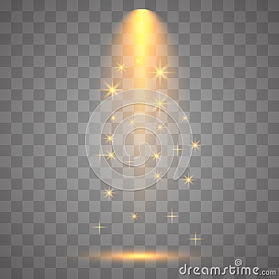 Scene illumination collection. Vector Illustration