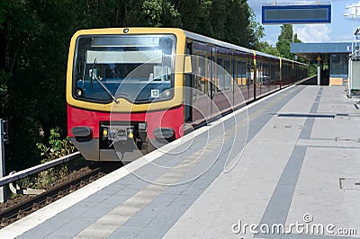 S-Bahn Stock Photo