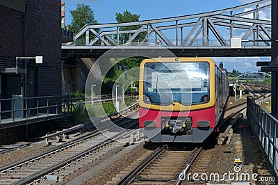 S-Bahn Stock Photo