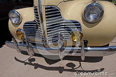 1940's Buick Front Grill Editorial Stock Photo