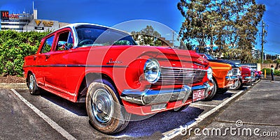 1960s classic Australian Holden car Editorial Stock Photo