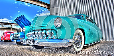 1950s Custom Ford Mercury Editorial Stock Photo