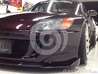 S2000 detailed by DavidL using chemical guys products Editorial Stock Photo