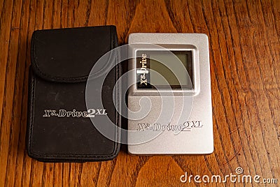 2000s early mp3 music and card reader Editorial Stock Photo