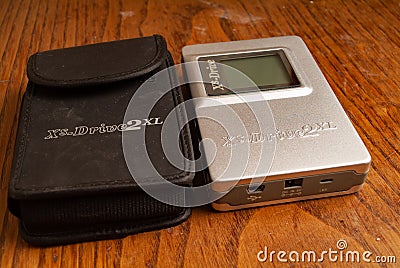 2000s early mp3 music and card reader Editorial Stock Photo