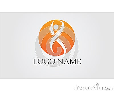 S people Logo Template vector icon design Vector Illustration