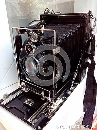 1930s photo camera from Germany Editorial Stock Photo