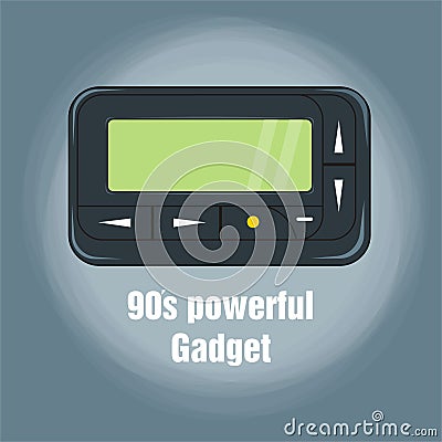 90's powerful gadget Stock Photo