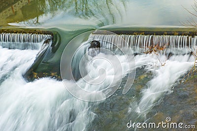 It`s spring and the zeal of the water Stock Photo