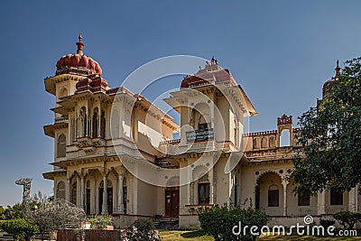 1900s Victoria Museum now Saraswati Bhawan The Oldest Public Librarie in Gulab Bagh , Udaipur , Rajasthan Editorial Stock Photo