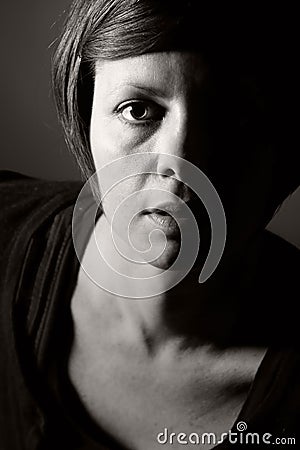 30s Woman Stock Photo